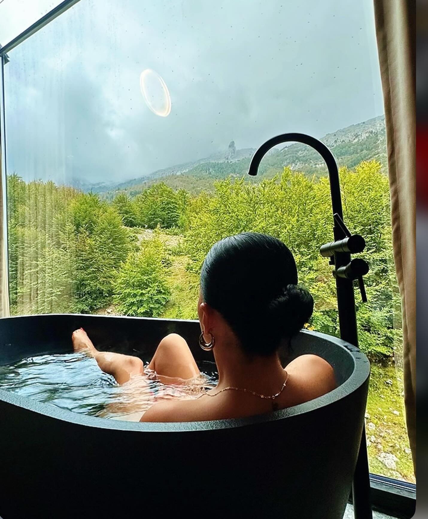Pool and bathing experience at North Alpine Villas